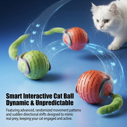 Auto-Roll Smart Cat Toy