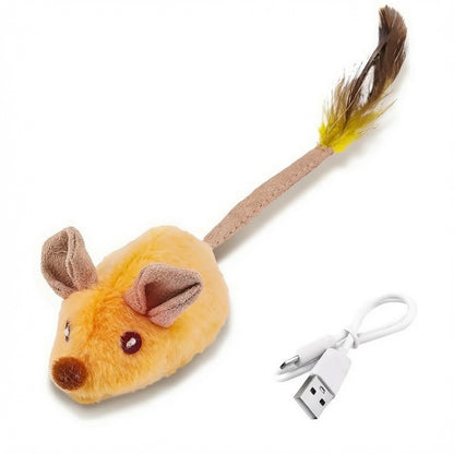Auto-Squeak Smart Mouse Cat Toy